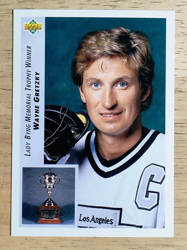 1992-93 Upper Deck #435 Wayne Gretzky AW/Lady Byng