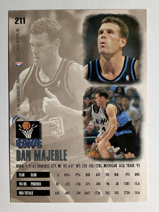 1995-96 Ultra #211 Dan Majerle
