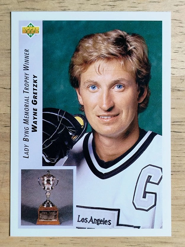 1992-93 Upper Deck #435 Wayne Gretzky AW/Lady Byng