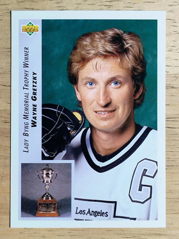 1992-93 Upper Deck #435 Wayne Gretzky AW/Lady Byng