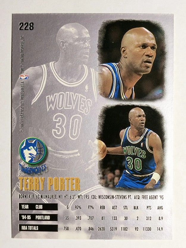 1995-96 Ultra #228 Terry Porter