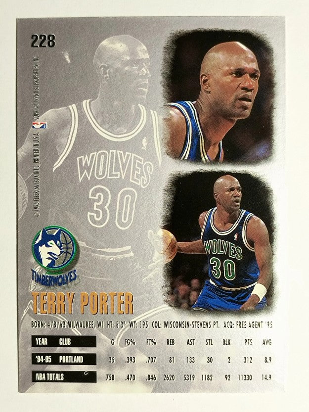 1995-96 Ultra #228 Terry Porter
