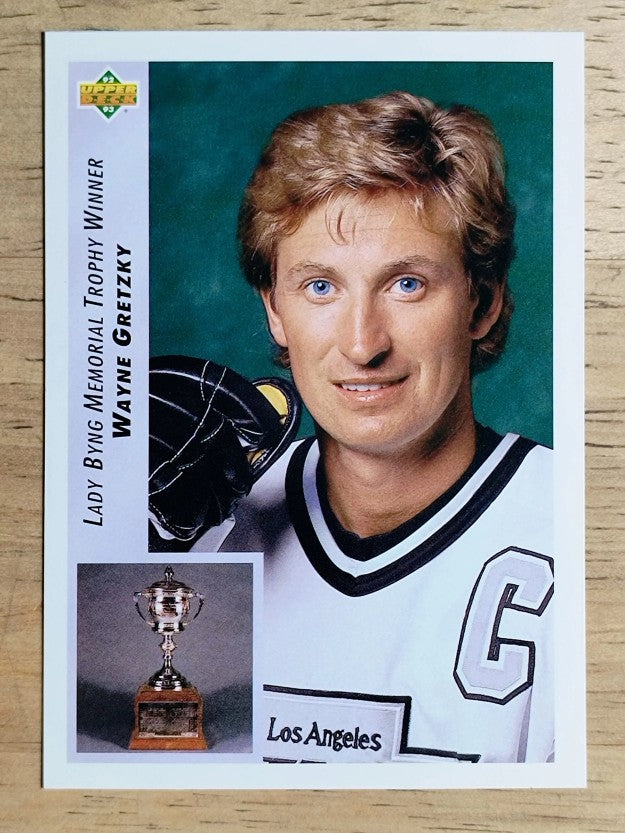 1992-93 Upper Deck #435 Wayne Gretzky AW/Lady Byng