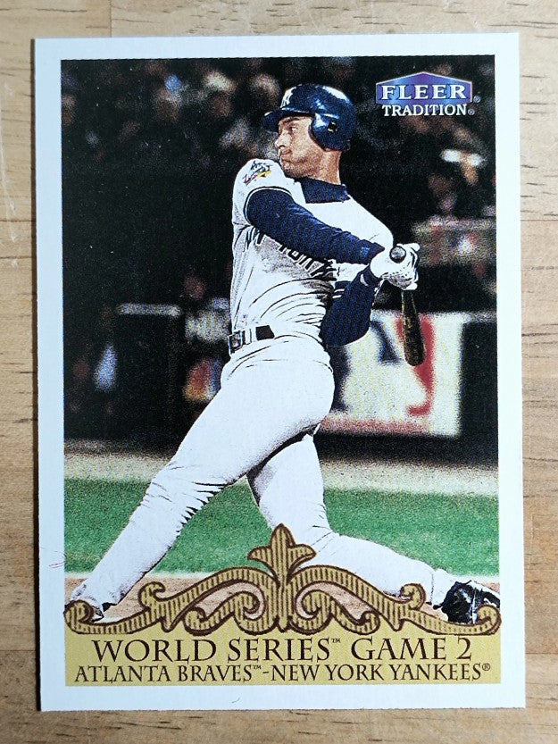 2000 Fleer Tradition #448 Derek Jeter WS