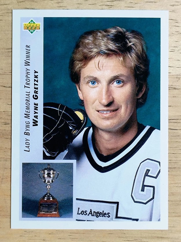 1992-93 Upper Deck #435 Wayne Gretzky AW/Lady Byng