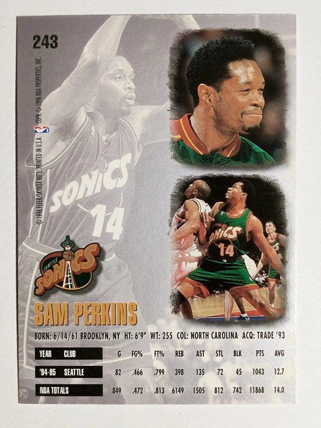 1995-96 Ultra #243 Sam Perkins