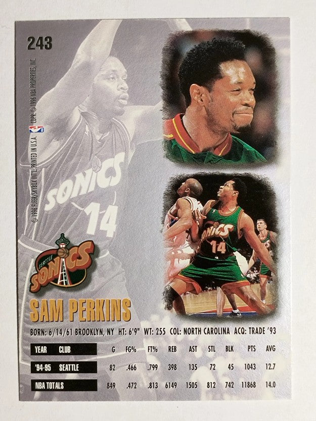 1995-96 Ultra #243 Sam Perkins