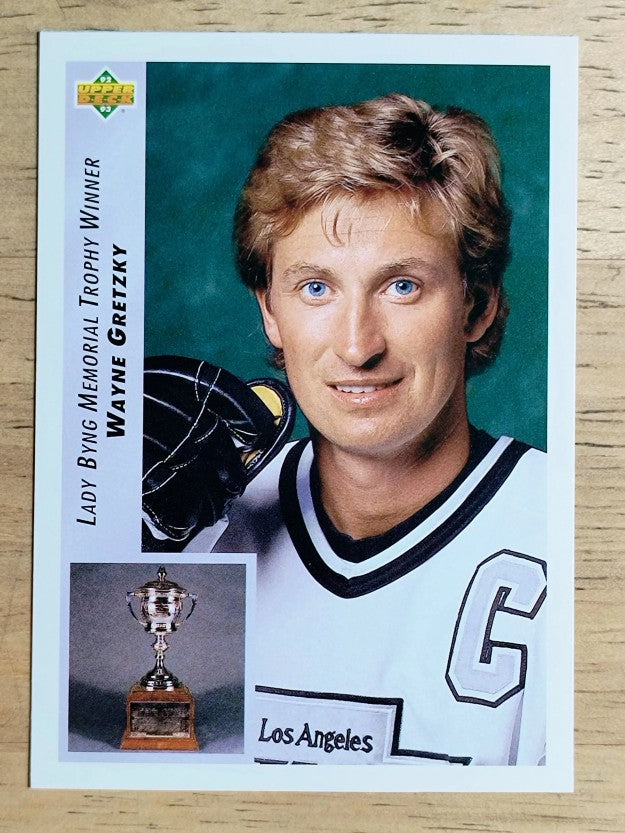 1992-93 Upper Deck #435 Wayne Gretzky AW/Lady Byng