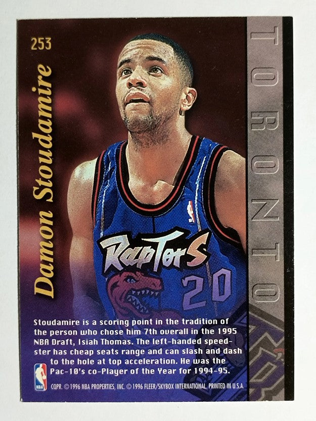 1995-96 Ultra #253 Damon Stoudamire EXP (NM)