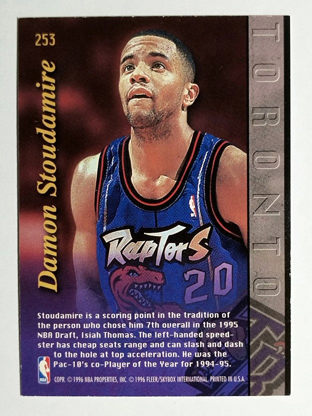 1995-96 Ultra #253 Damon Stoudamire EXP (NM)