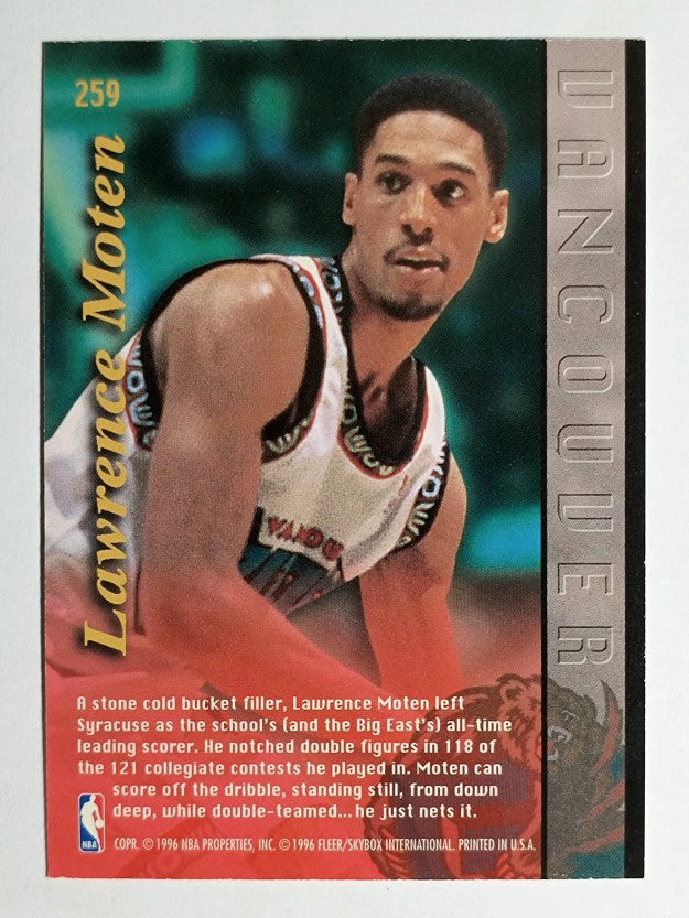 1995-96 Ultra #259 Lawrence Moten EXP