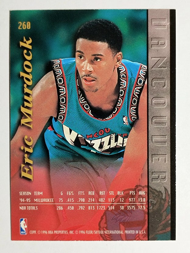1995-96 Ultra #260 Eric Murdock EXP