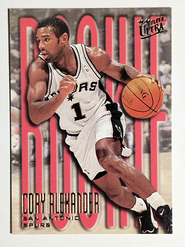1995-96 Ultra #263 Cory Alexander RC