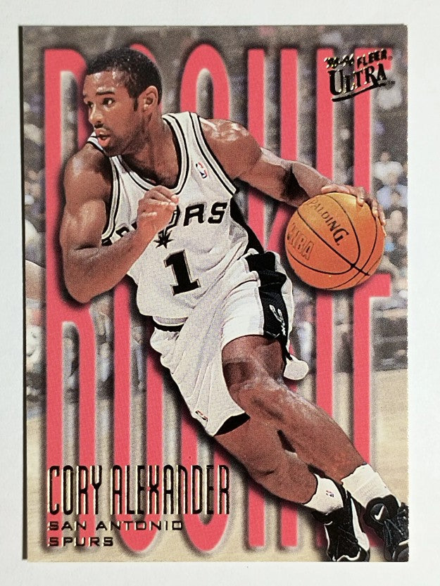 1995-96 Ultra #263 Cory Alexander RC