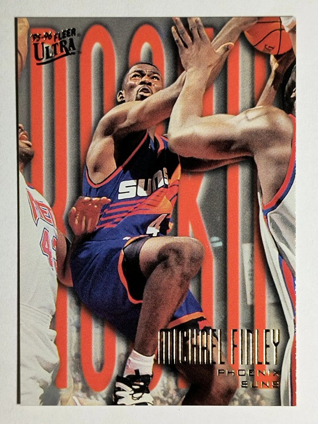 1995-96 Ultra #272 Michael Finley RC (NM)