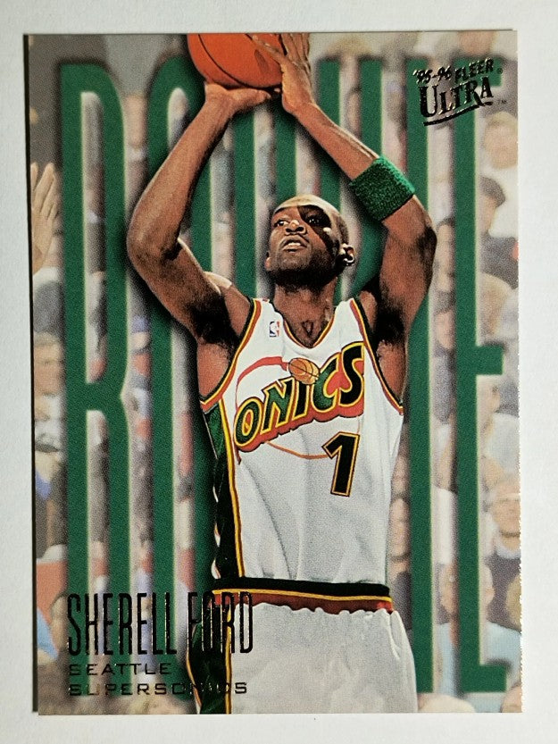 1995-96 Ultra #273 Sherrell Ford RC
