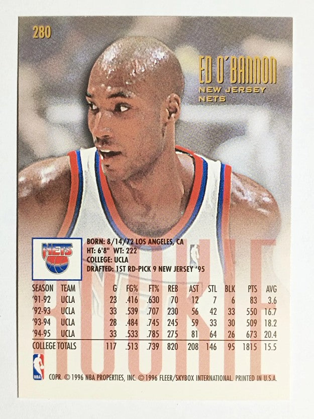 1995-96 Ultra #280 Ed O'Bannon RC