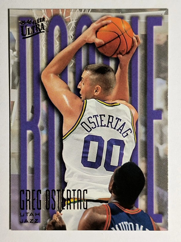 1995-96 Ultra #281 Greg Ostertag RC
