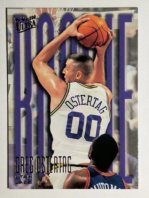 1995-96 Ultra #281 Greg Ostertag RC