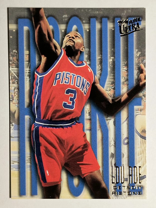 1995-96 Ultra #286 Lou Roe RC