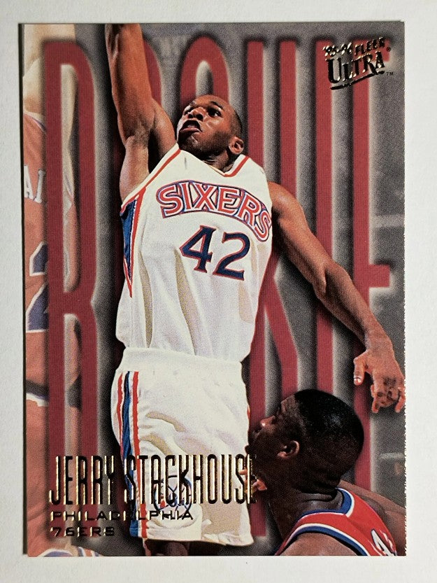 1995-96 Ultra #289 Jerry Stackhouse RC
