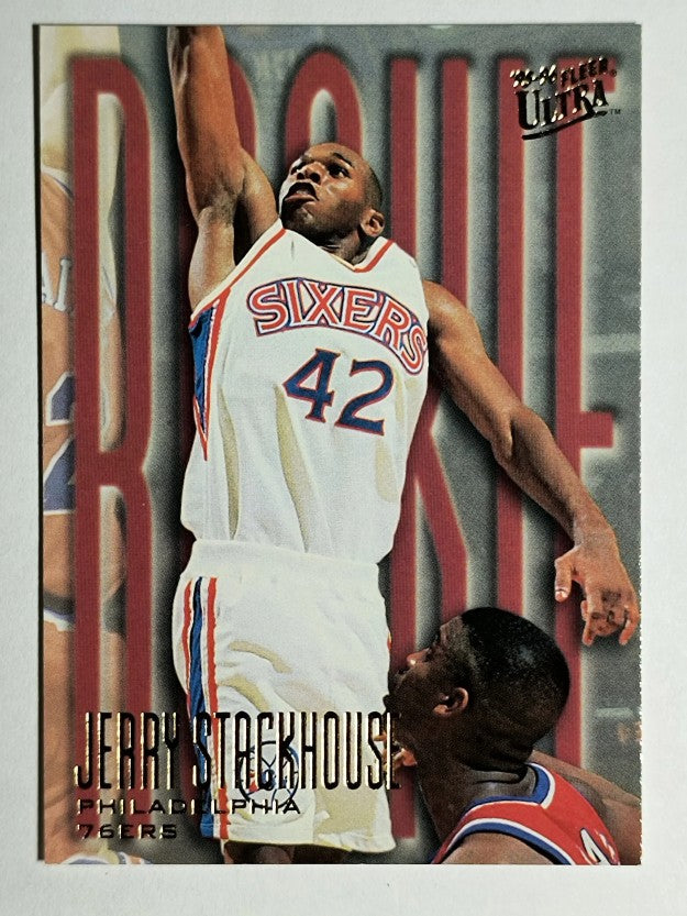 1995-96 Ultra #289 Jerry Stackhouse RC