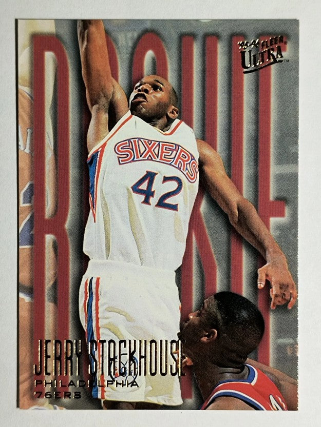 1995-96 Ultra #289 Jerry Stackhouse RC