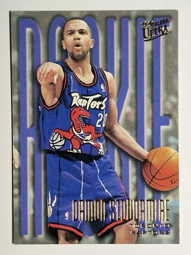 1995-96 Ultra #290 Damon Stoudamire RC (NM)