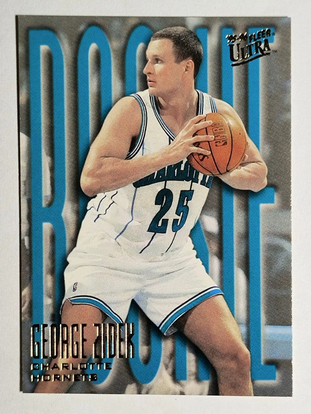 1995-96 Ultra #298 George Zidek RC