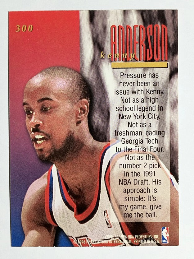 1995-96 Ultra #300 Kenny Anderson ENC