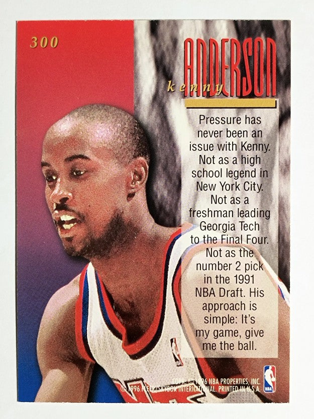 1995-96 Ultra #300 Kenny Anderson ENC