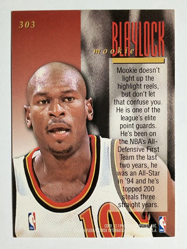 1995-96 Ultra #303 Mookie Blaylock ENC