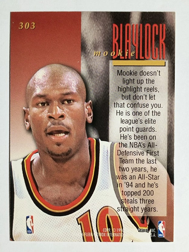 1995-96 Ultra #303 Mookie Blaylock ENC