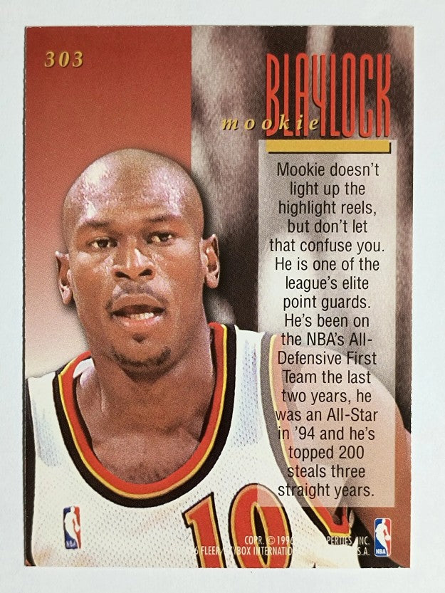 1995-96 Ultra #303 Mookie Blaylock ENC