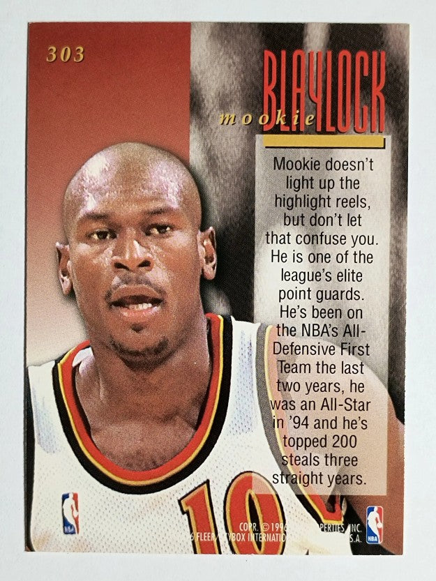 1995-96 Ultra #303 Mookie Blaylock ENC