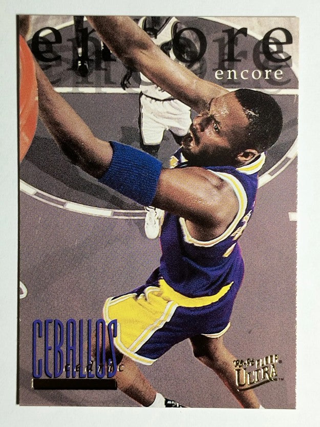 1995-96 Ultra #304 Cedric Ceballos ENC