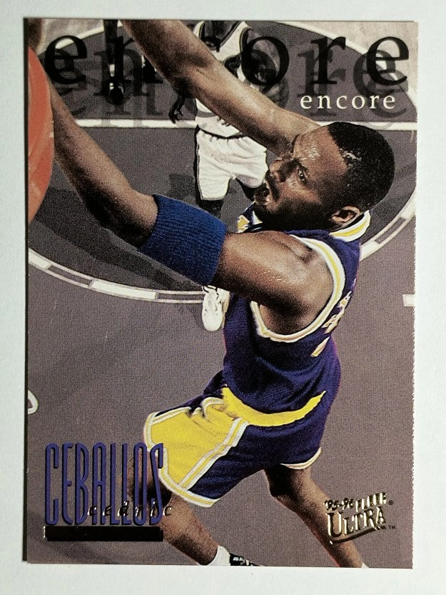 1995-96 Ultra #304 Cedric Ceballos ENC
