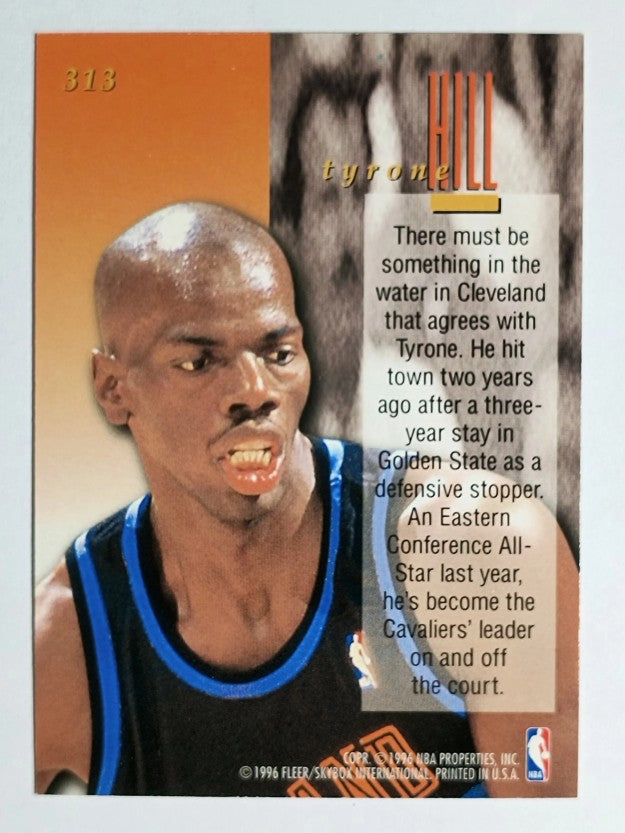 1995-96 Ultra #313 Tyrone Hill ENC