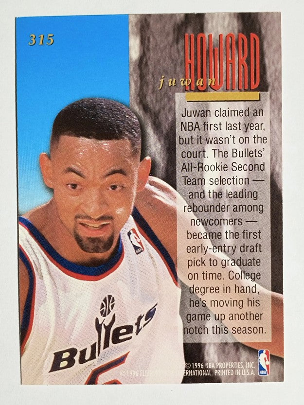 1995-96 Ultra #315 Juwan Howard ENC