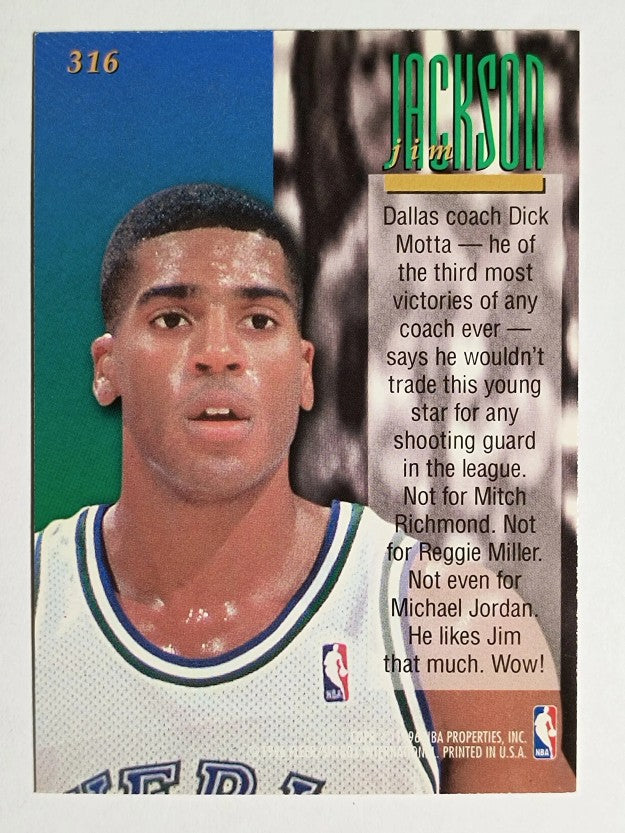 1995-96 Ultra #316 Jim Jackson ENC