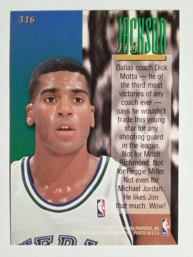 1995-96 Ultra #316 Jim Jackson ENC