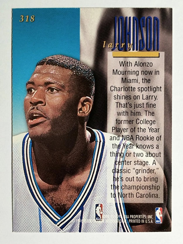 1995-96 Ultra #318 Larry Johnson ENC