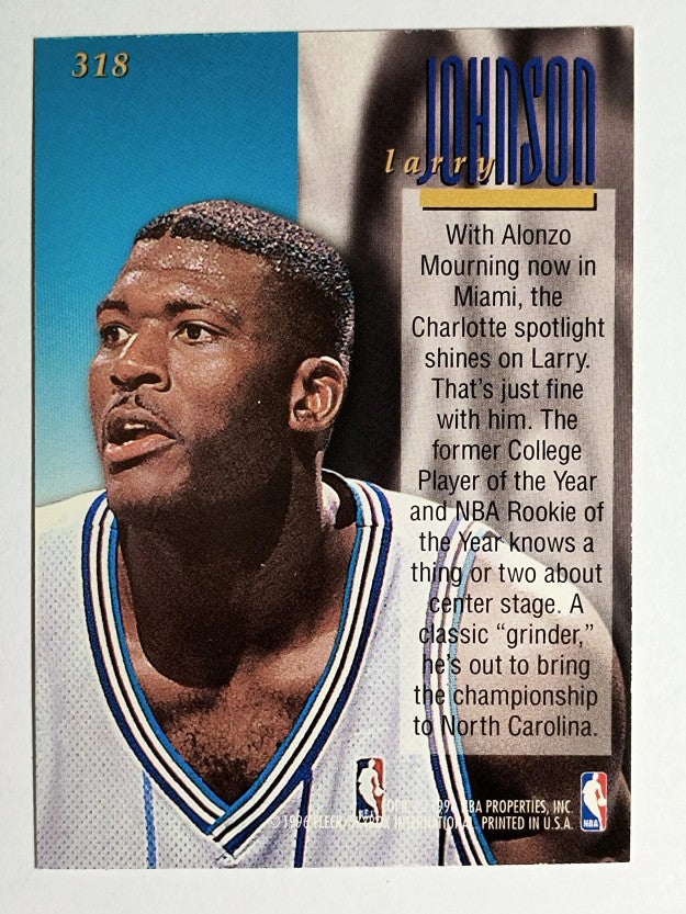 1995-96 Ultra #318 Larry Johnson ENC