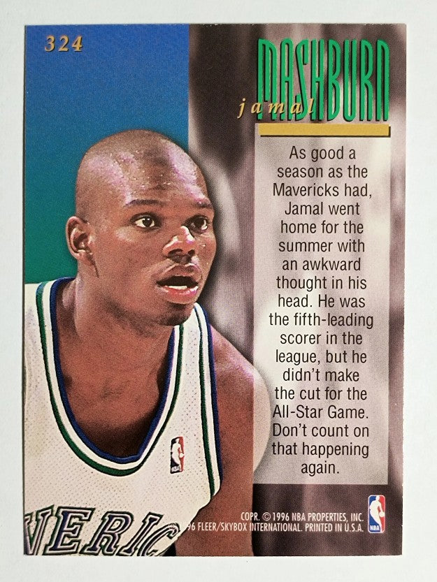 1995-96 Ultra #324 Jamal Mashburn ENC
