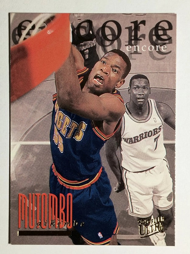 1995-96 Ultra #327 Dikembe Mutombo ENC (NM)