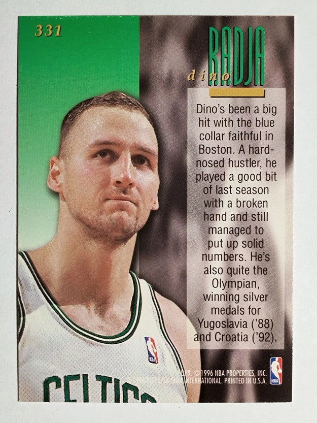 1995-96 Ultra #331 Dino Radja ENC