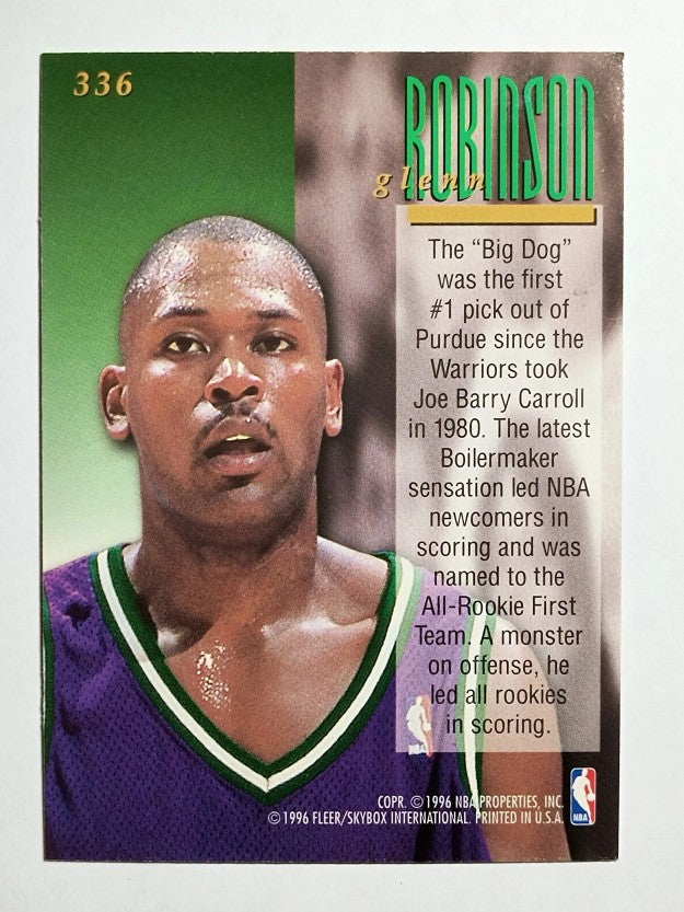 1995-96 Ultra #336 Glenn Robinson ENC