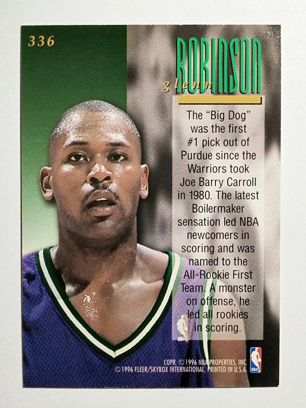 1995-96 Ultra #336 Glenn Robinson ENC