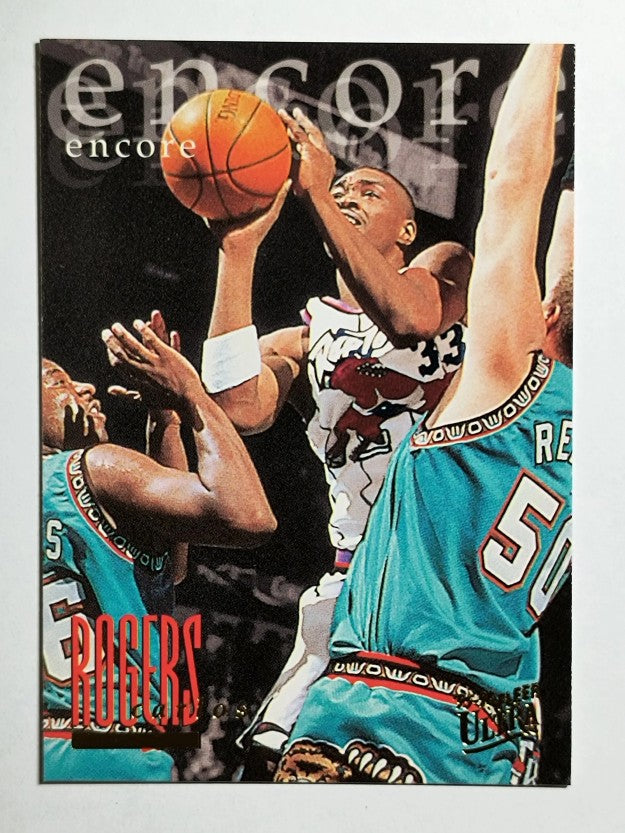 1995-96 Ultra #338 Carlos Rogers ENC