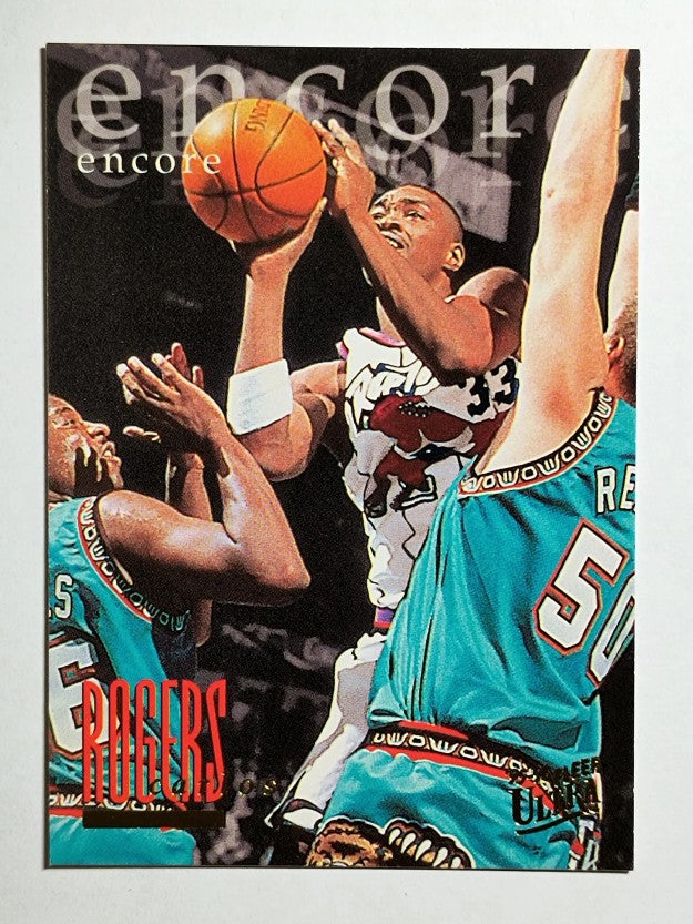 1995-96 Ultra #338 Carlos Rogers ENC
